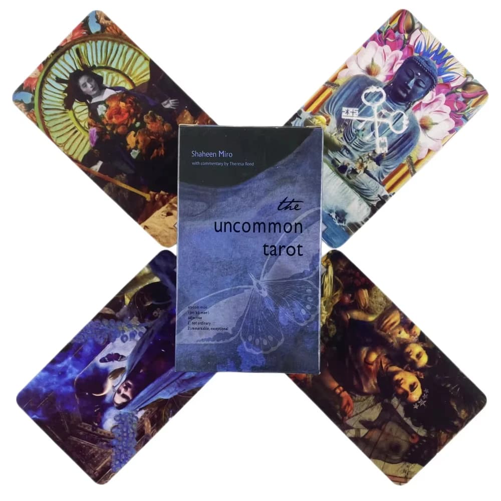 Le carte dei tarocchi non comuni Un mazzo da 78 Oracle English Visions Divination Edition Borad Playing Games