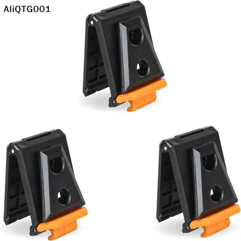 Clip per metro a nastro, porta attrezzi portatile in plastica ispessita con clip da cintura, fibbie resistenti per borsa, organizer per utensili manuali e elettrici