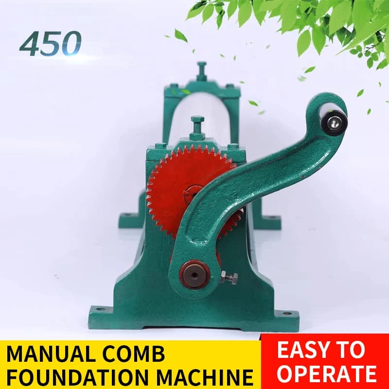 450 Stainless Steel manual comb press Peel press Peel grinder Beekeeping tools Simple operation/High efficiency