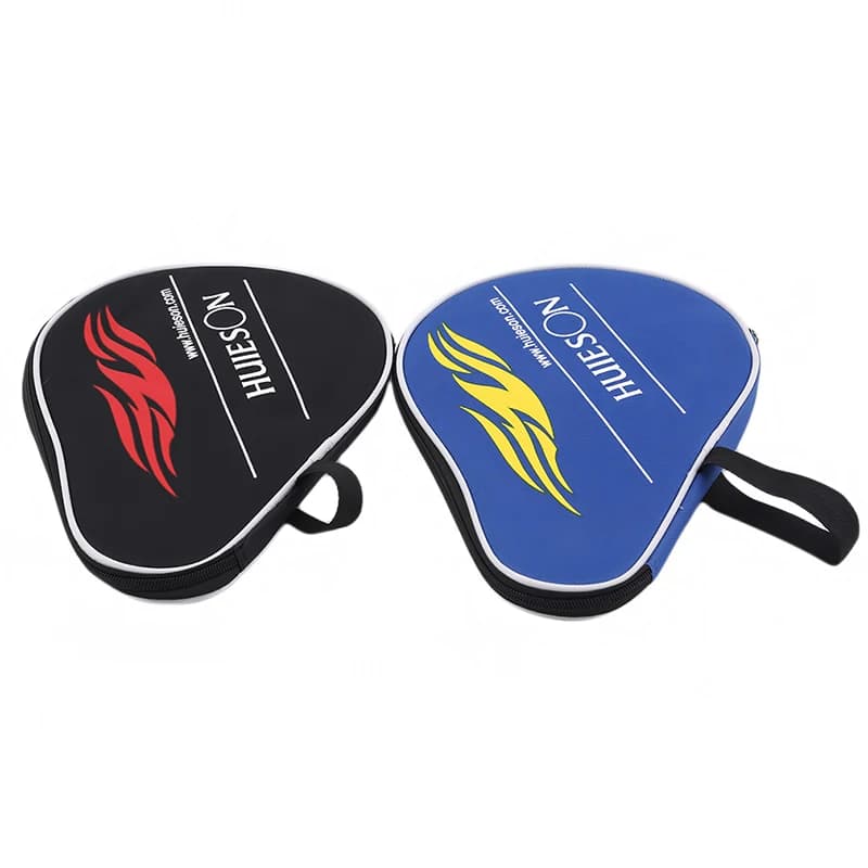 Borsa per Racchette da Ping Pong Oxford 30x20cm, Custodia Professionale per Racchette da Tennis da Tavolo con Tasca Separata per Palline, Accessorio Impermeabile