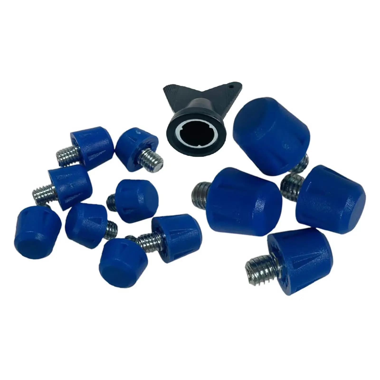 12 Pieces Football Shoe Spikes Practical Non Slip Screw in 8mm 11mm Football Boot Spikes for Athletic Sneakers Outdoor Training