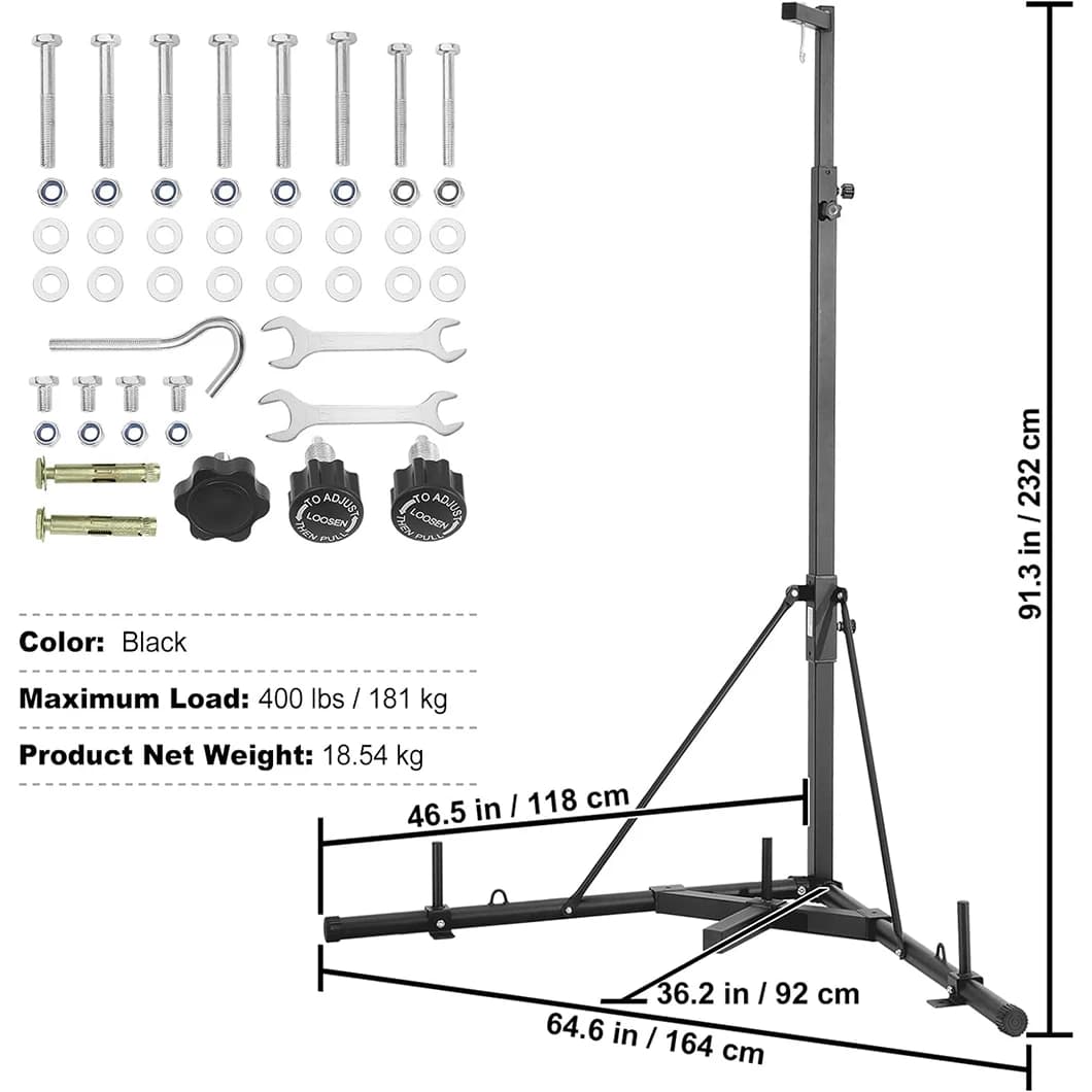 High Precision Steel Boxing Sack Support for Home Use