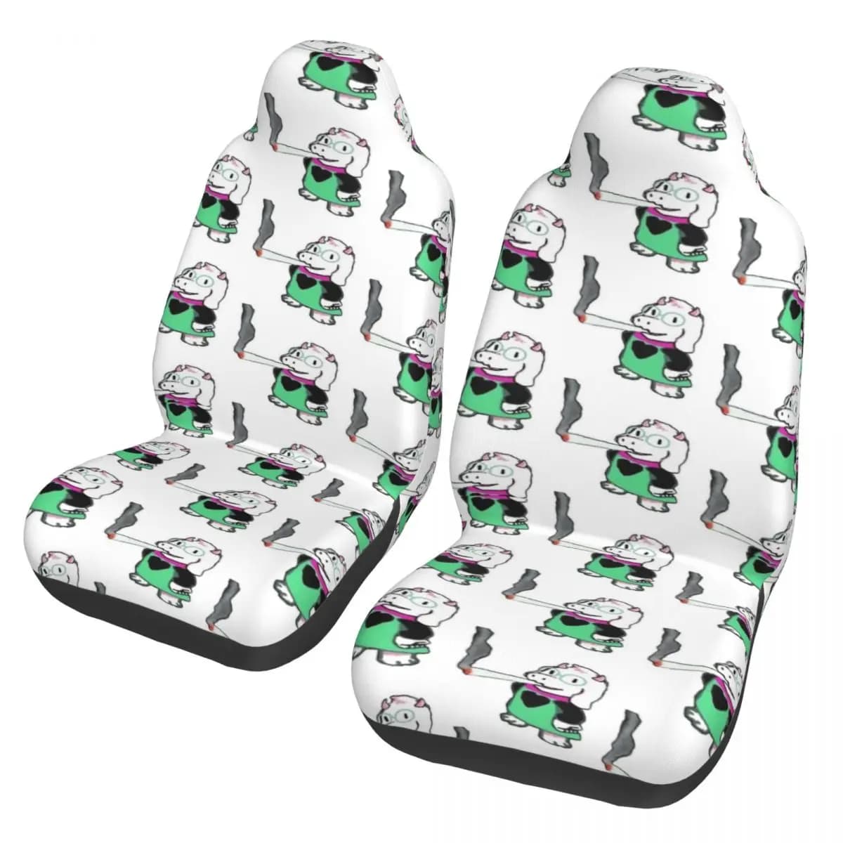 Deltarunes Universal Car Seat Covers, Interior Accessories Suitable for All Types of Models, Fiber Seat Covers