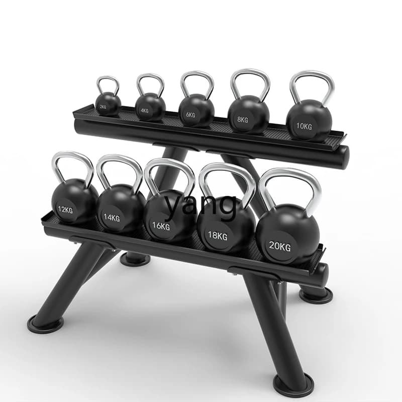LMM Commercial Portable Manubri Competitive Kettlebell Storage Shelf Home Manubri Door