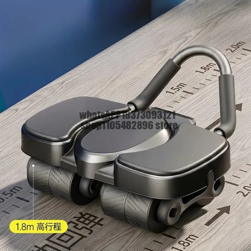 Abdominal roller with automatic rebound, fitness equipment, ab roll, ab roll, belly slimming