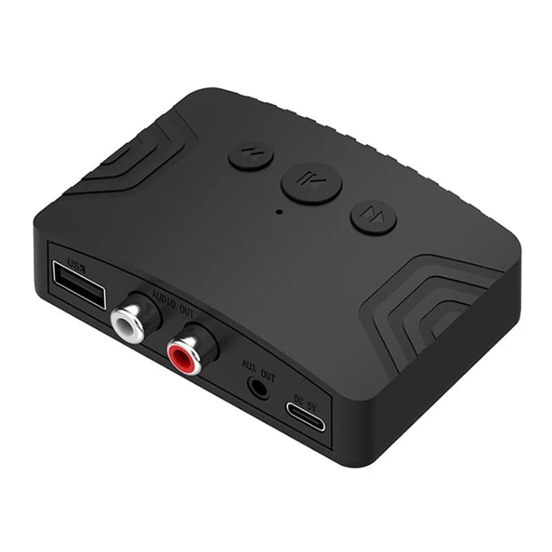 Ricevitore audio Bluetooth 5.3 3.5mm AUX USB U-Disk Adattatore audio wireless stereo per PC TV Kit auto Amplificatore per altoparlanti