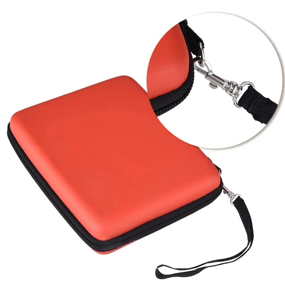 Zipper Bag Game Console Bag Travel Portable Game Carrying Case Handheld Handbag Controller Protective Case for Nintendo 2DS