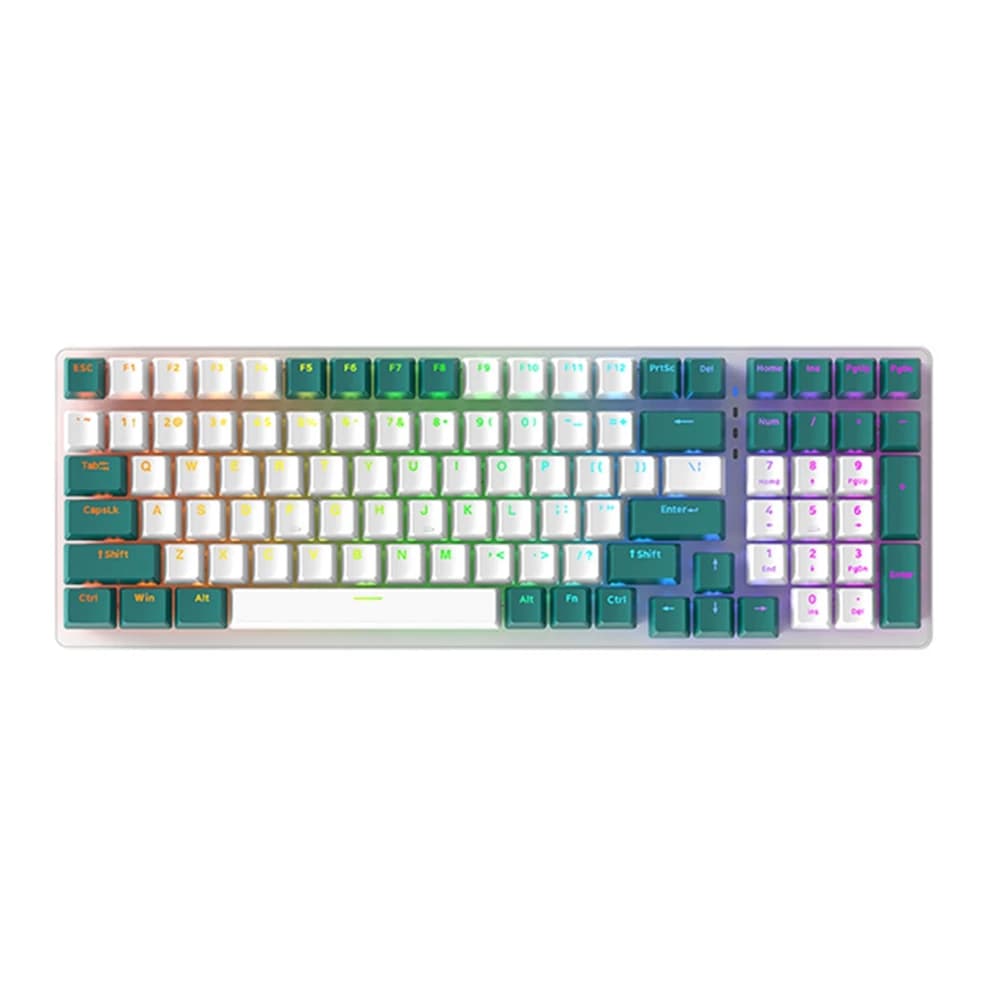 Tastiera meccanica ZIYOULANG 100 tasti 98% Layout tastiera meccanica cablata tipo C RGB Numpad K3 B