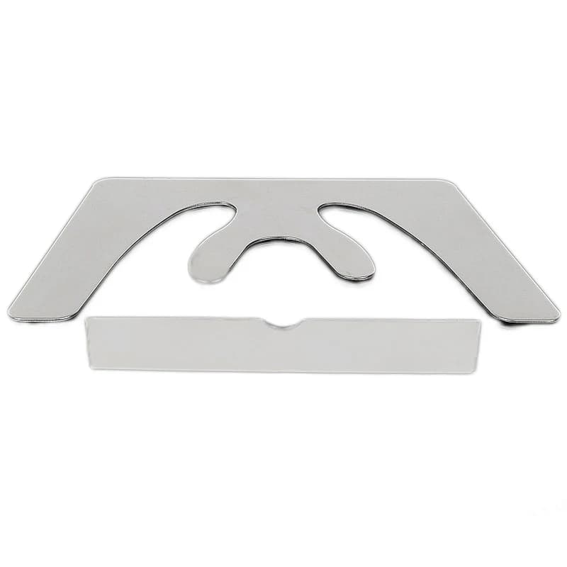 1 Set Dentale Ortho Occlusale Maxillare Casting Mascella Fox Aereo Piastra 3D Autoclavabile Bocca Guard In Acciaio Inox Orale Dentista Strumento