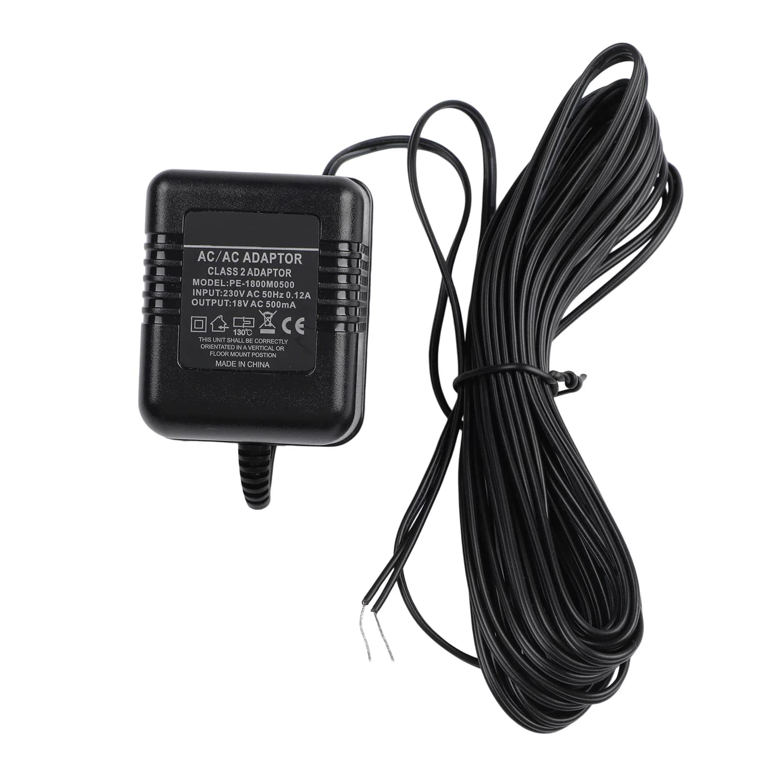 Black 24V 500mA Power Adapter Transformer For Ring Smart Video Doorbell 3 Meter Cable Linear Power Supply Accessory