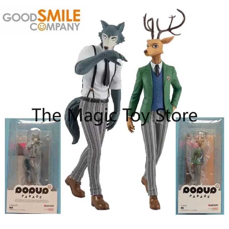 Original GSC POP UP PARADE “BEASTARS” Anime Figure: Legosi Lewis Action Figure — Birthday Gift, Toy, Model