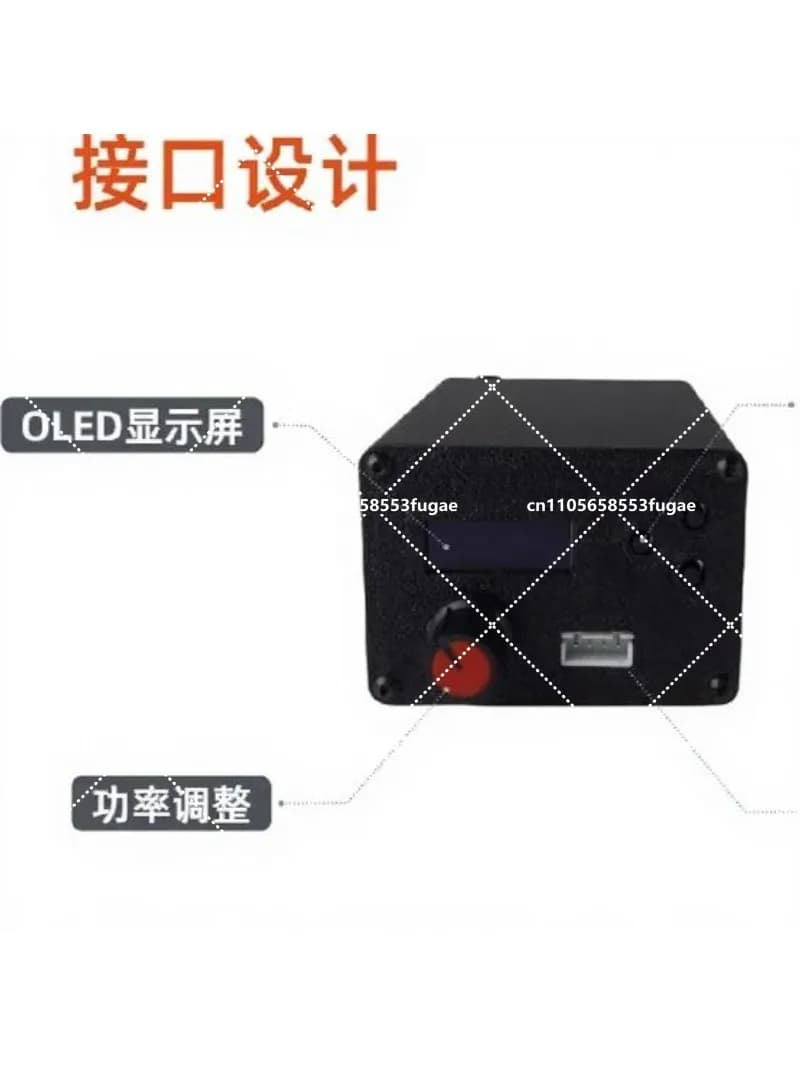 Ultrasonic Driver Board with OLED Display Adjustable Power Frequency for Plastic Carbon Fiber PC Cutting