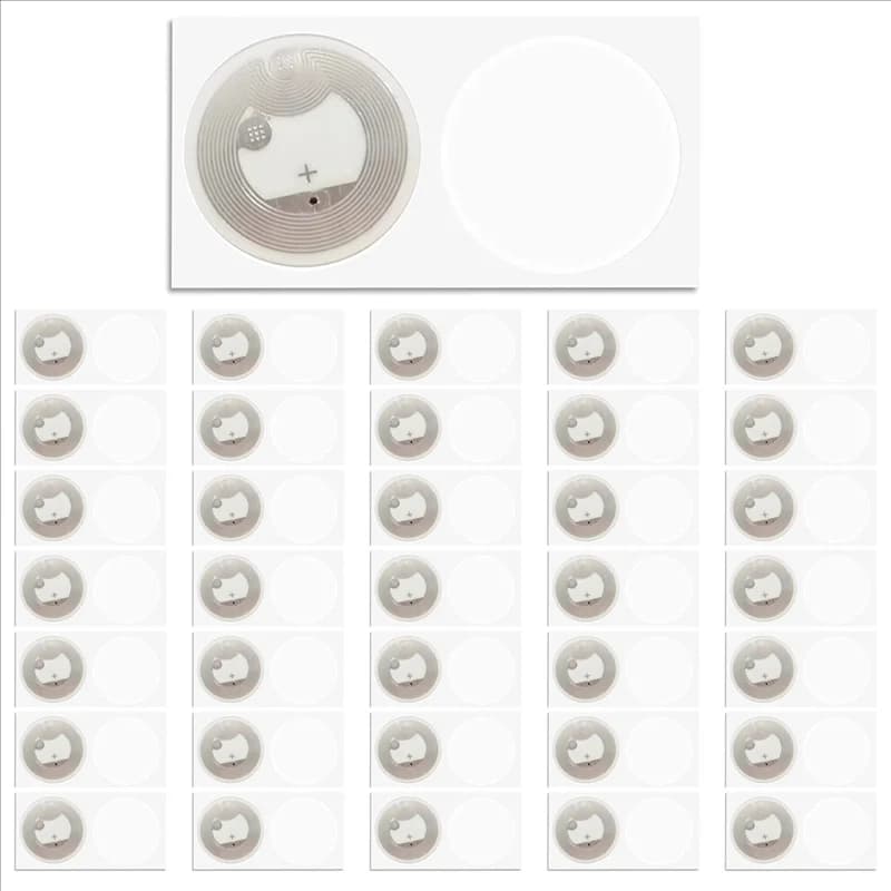 1000 Pz NFC Ntag216 Adesivo Ntag216 Tag NFC NFC 216 Tag Ntag216 Carte NFC 13,56 Mhz Tag NFC Adesivi 888 Byte Memory-Y47A