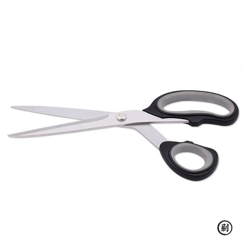 1PC Stainless Steel Barbecue Scissors - Heavy Duty Multipurpose Kitchen Shears for Steak Meat Poultry