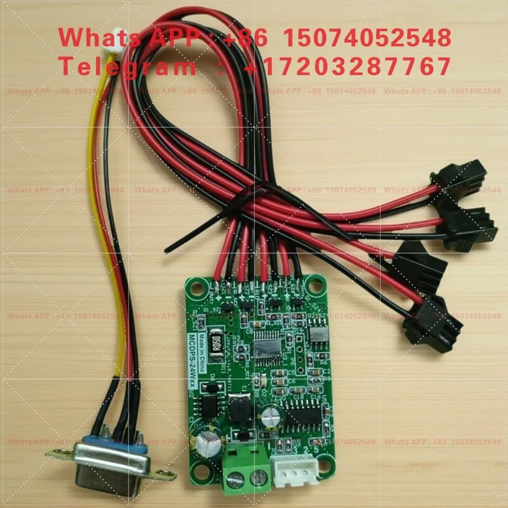 Small size visual light source multi-channel control board ring light source 4 channels, brand new and original