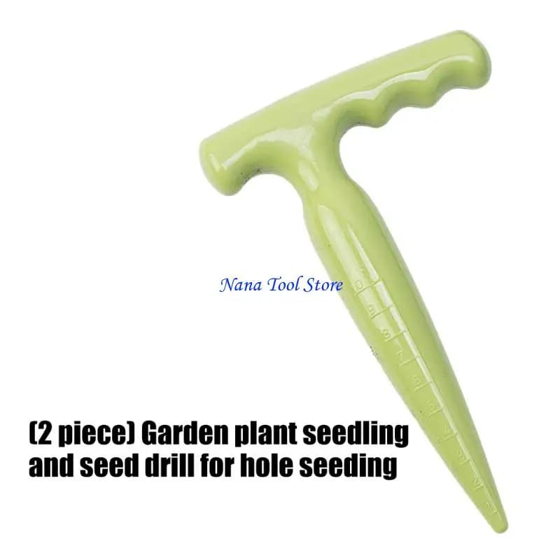 31GJ Dibber Ergonomic handle Easy sowing tool garden bed preparation