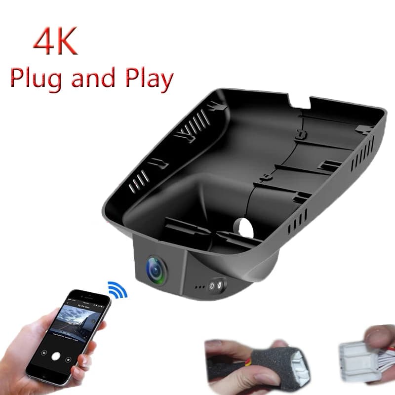 4K Plug And Play For Trumpchi GS4 GS5 2021 2022 Car Wifi DVR Video Camera Parking Dash Cam Night Vision FHD 2160P