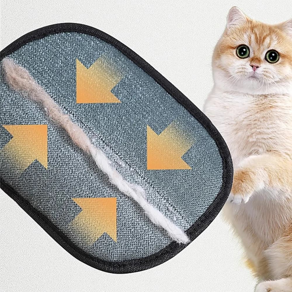 Guanti Rimuovi Peli per Animali Domestici Riutilizzabili, Strumento di Pulizia Antistatico per Cani, Gatti, Vestiti e Mobili