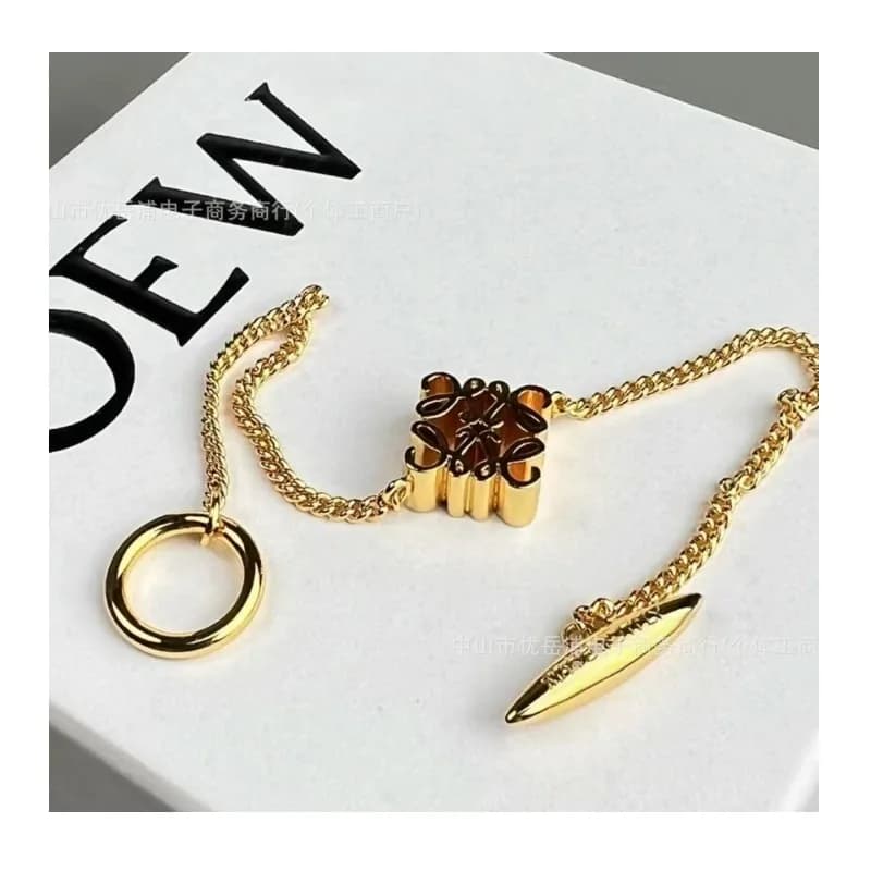 Bracciale da donna con nodo Ruyi di Luo Wei, stile cinese, con fibbia liscia e cava, per Mooncake - Foto Reale