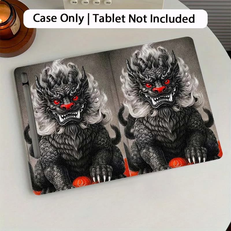 Custodia per tablet Art Dragon Illustration per Samsung Galaxy Tab S7 S8 S9 S10 FE Plus 12.4 13.1 pollici