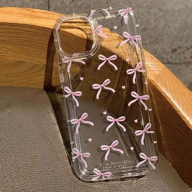 Phone case with heartflake for IPhone 17 16 15 14 13 12 11 Pro Max 13 12 Mini 17Air 16e Soft and transparent shockproof cases Coque