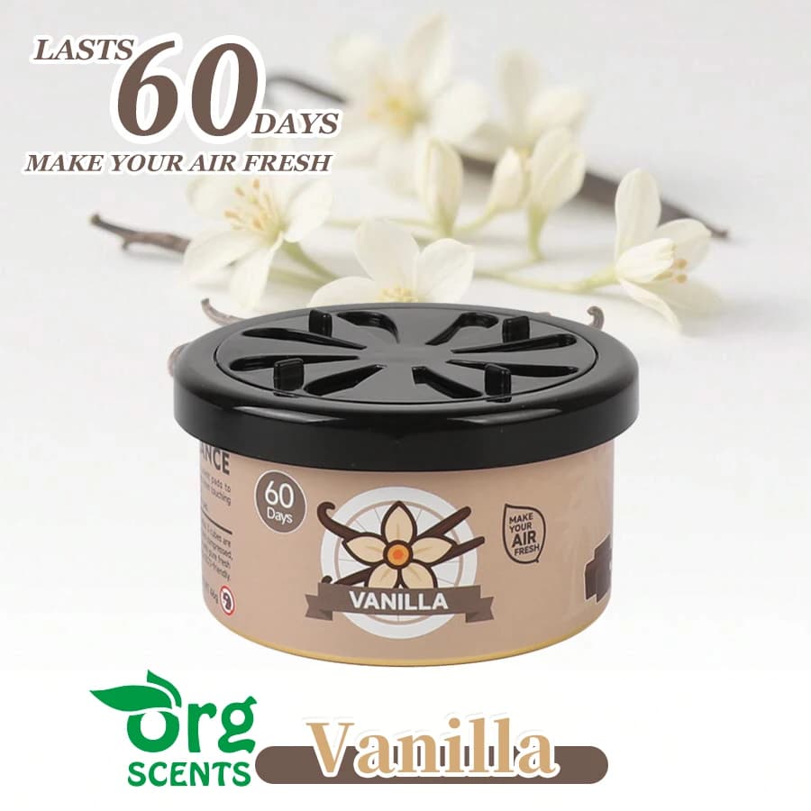 Vanilla Perfume Deodorant for Auto Perfume for Cars Wood Block Perfume Dissemination of Essential Oil Scent Long-Term Deletion