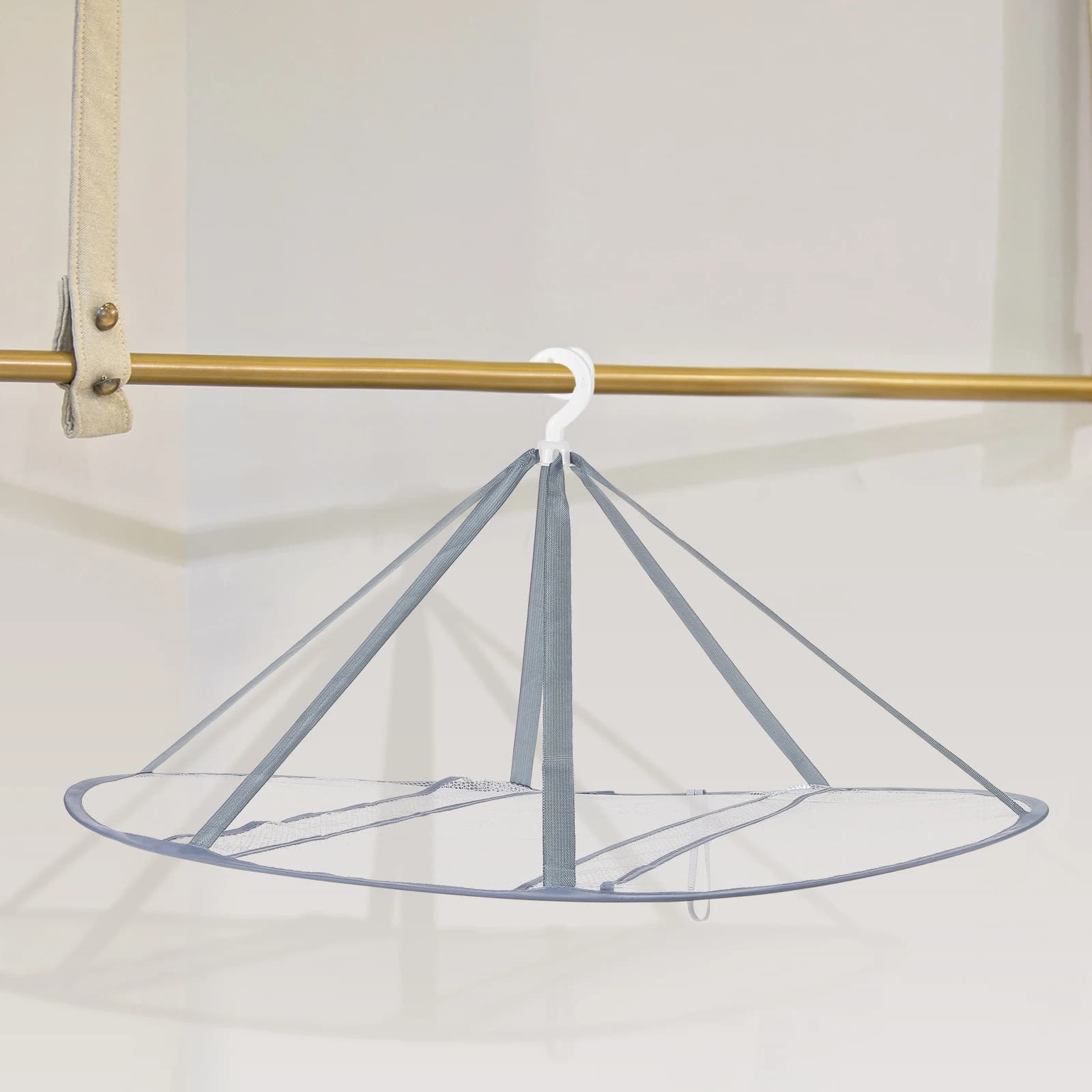Stendino for clothes Stendino flat in net Clothes rack Stendino for sweaters Folding mesh Stendino for laundry net for hanging drying