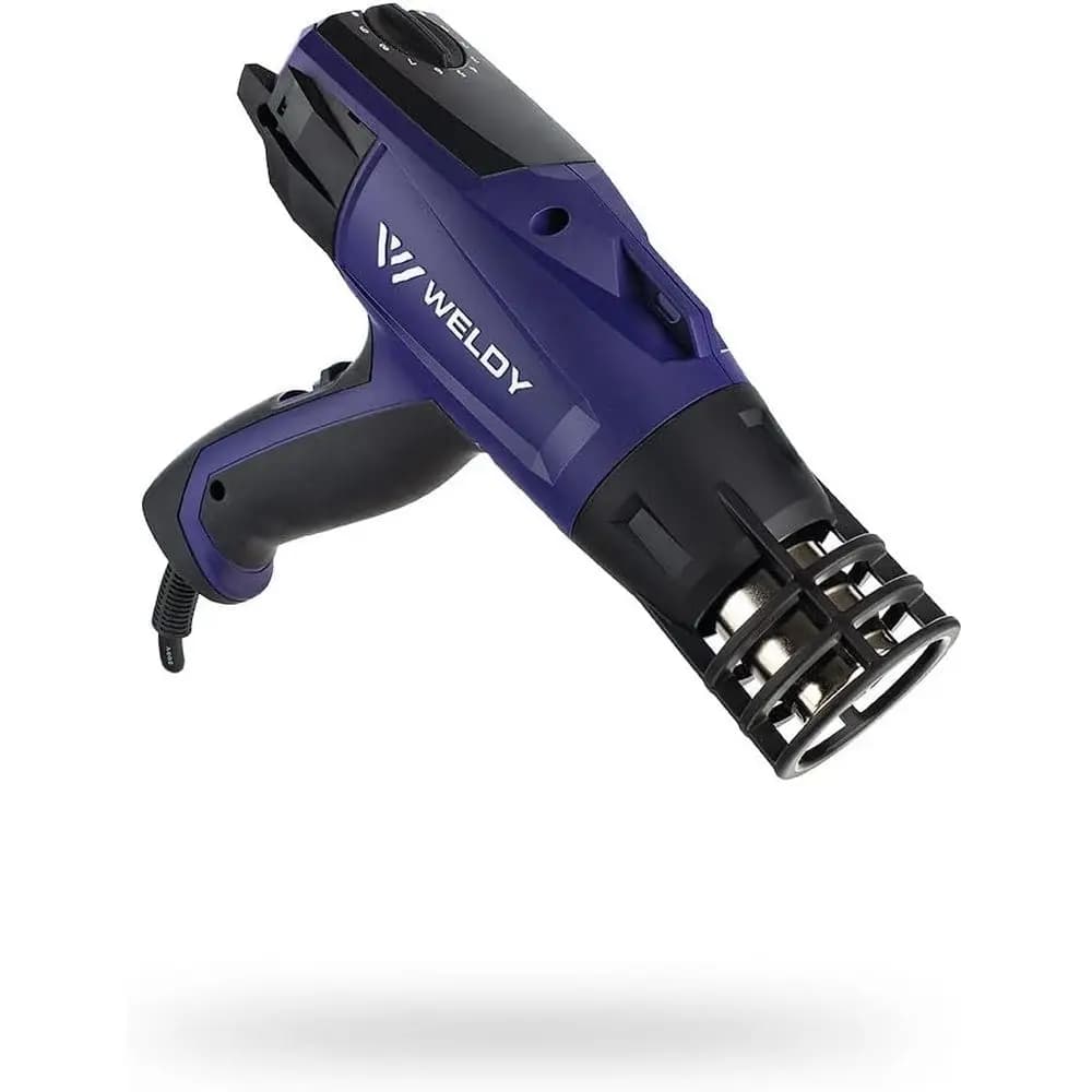 Pistola Termica con Kit per Wrapping Auto - Leggera, ad Alte Prestazioni, Calore Regolabile, Protezione Ugello, Cavo da 16 Piedi, Protezione Presa d'Aria