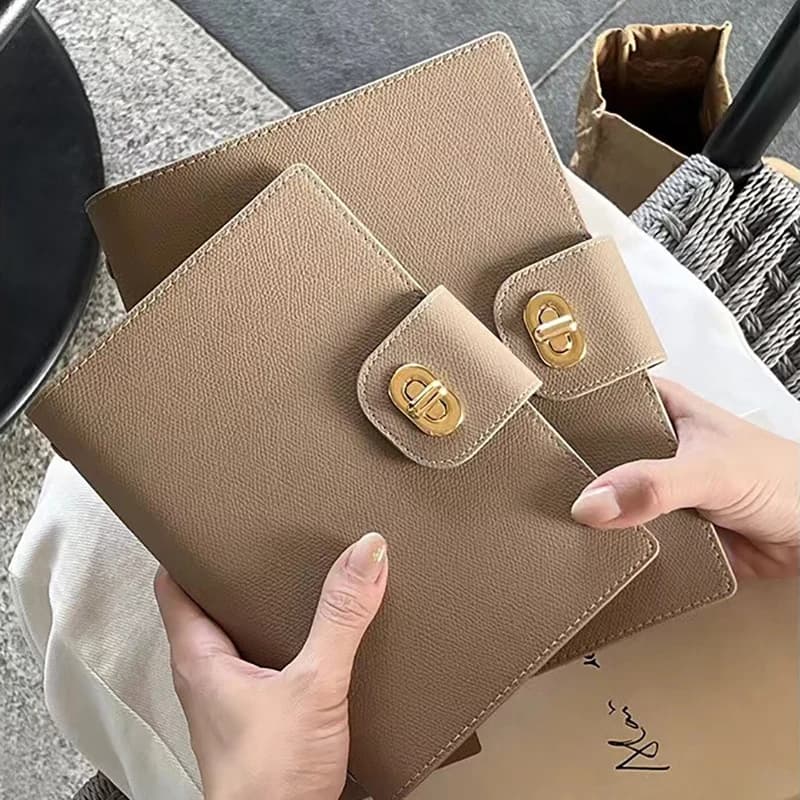Raccoglitore aziendale PU Notebook diario di viaggio diario organizzatore Agenda Agenda fibbia magnetica blocco note personalizzazione cancelleria
