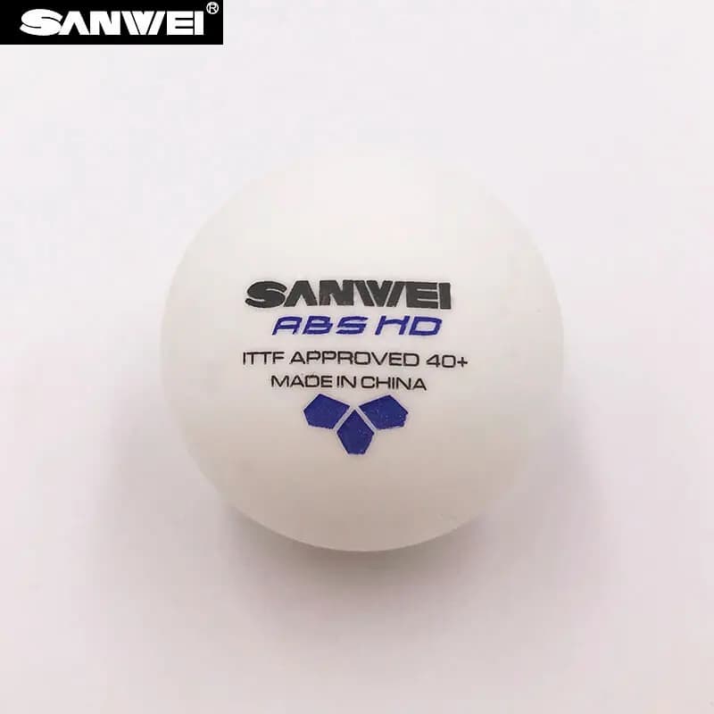 Pallina da ping pong SANWEI ABS HD 3 stelle 40+ palla con cucitura
