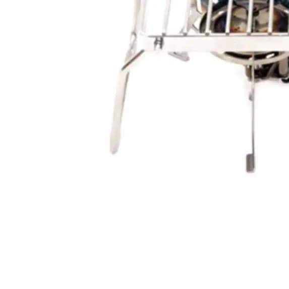 Portable Stainless Steel Folding Camping Stove Grill Stand With Carrying Bag For Outdoor Hiking Backpacking Cooking BBQ Rack
