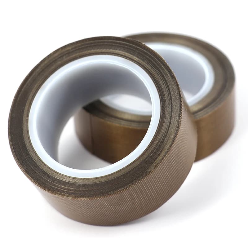 Nastro in PTFE da 10M, Larghezza 5-100mm, Resistente alle Alte Temperature, Nastro Adesivo Isolante in Tessuto, Spessore 0,13/0,18mm