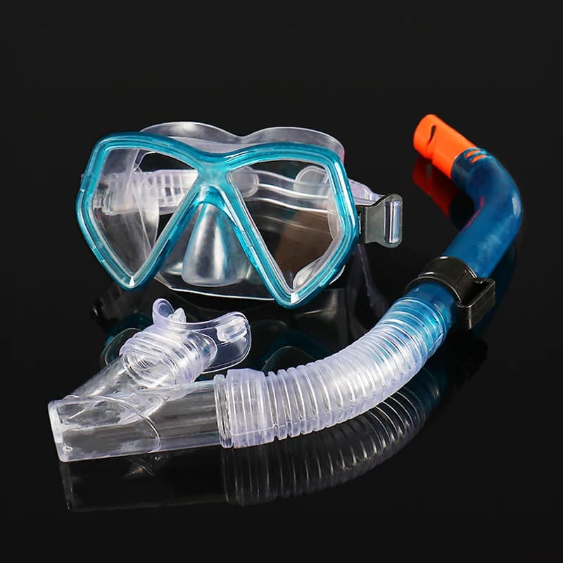 Children's Underwater Equipment: Scuba Diving Mask, Snorkel Snorkel Dust and Anti-fog, Diving Swimwear