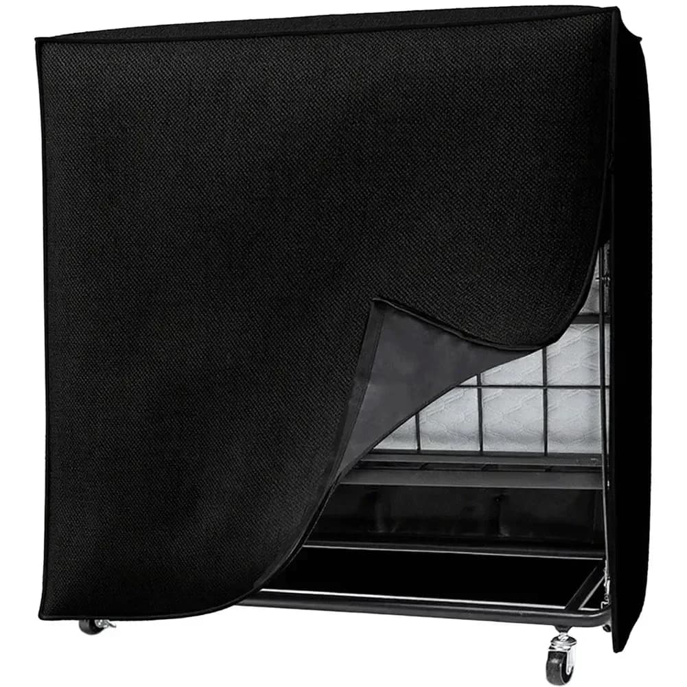 Foldable polyester fabric and zipper, suitable for 40 inch queen size bed for indoor and outdoor use