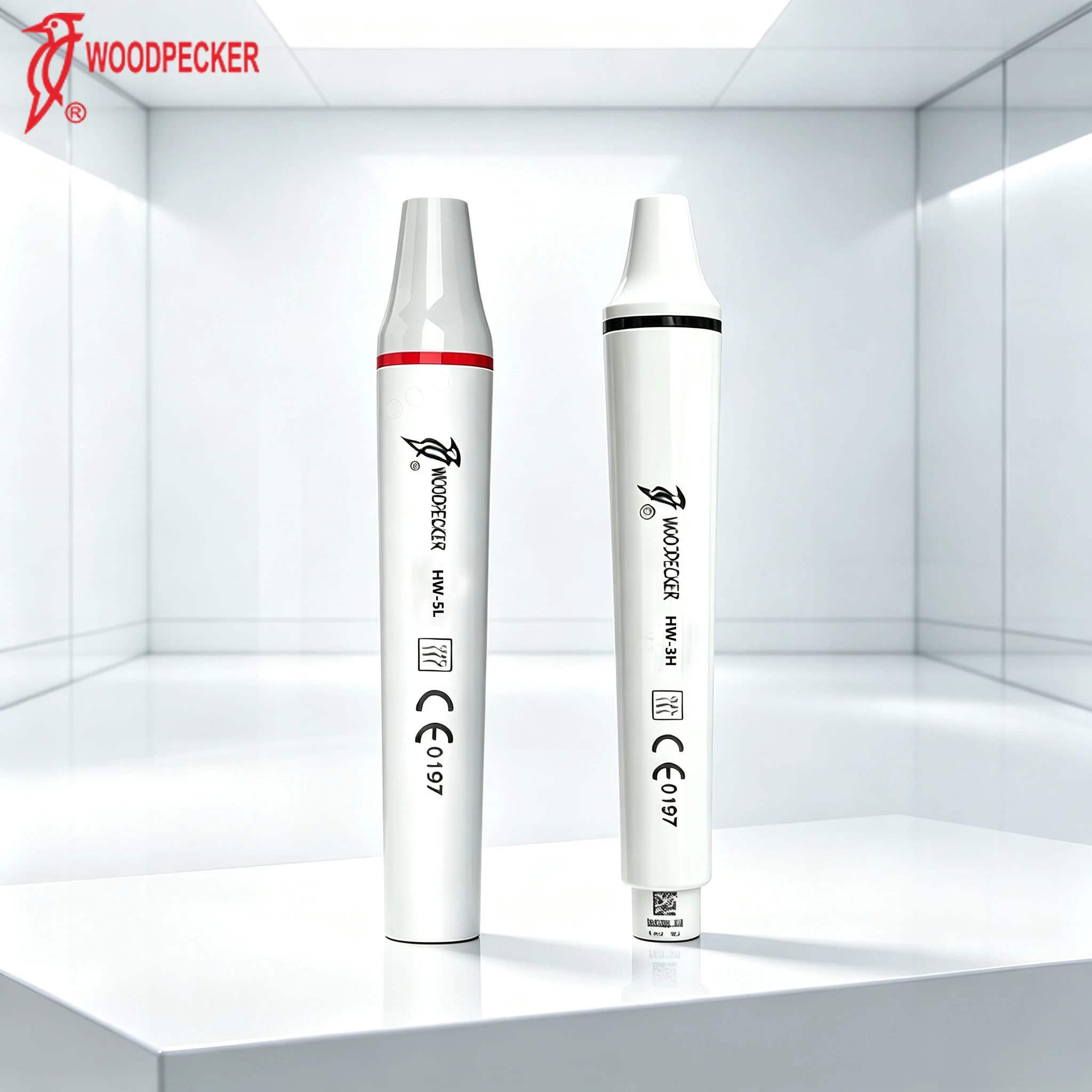 Original Woodpecker HW-3H HW-5L LED Ultrasonic Piezo Scaler Handpiece Dental Teeth Cleaning Dentistry Instrument