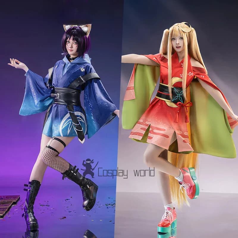 Costume Cosplay di Kaguya Iroha Sakayori, Principessa Cosmica Kaguya dall'Anime! 【XS-2XL】DokiDoki-R Kimono da Donna per Cosplay Carino, Taglie Forti