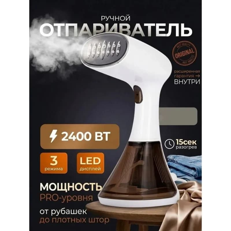 ABBK-Compact 1600W Handheld Garment Steamer 220V Fabric Steam Iron For Clothes EU Plug