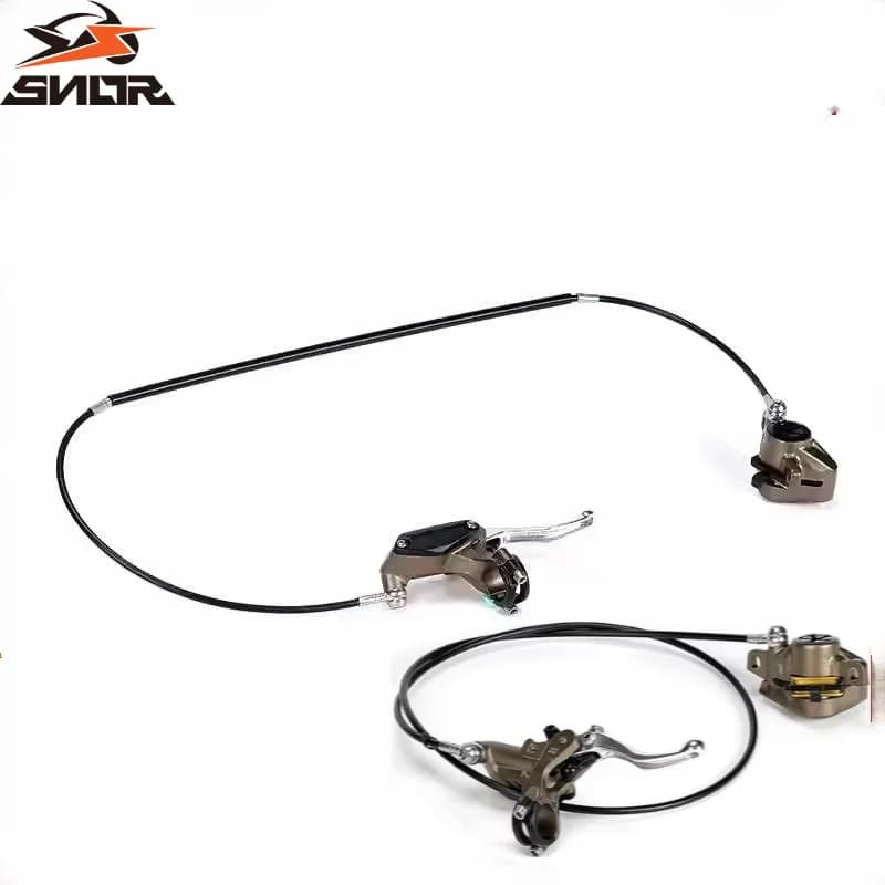 Sistema Freni Integrato Anteriore e Posteriore per Moto Elettrica SNOR, Set Pompa Freno per Accessori SURRON Hyper Bee