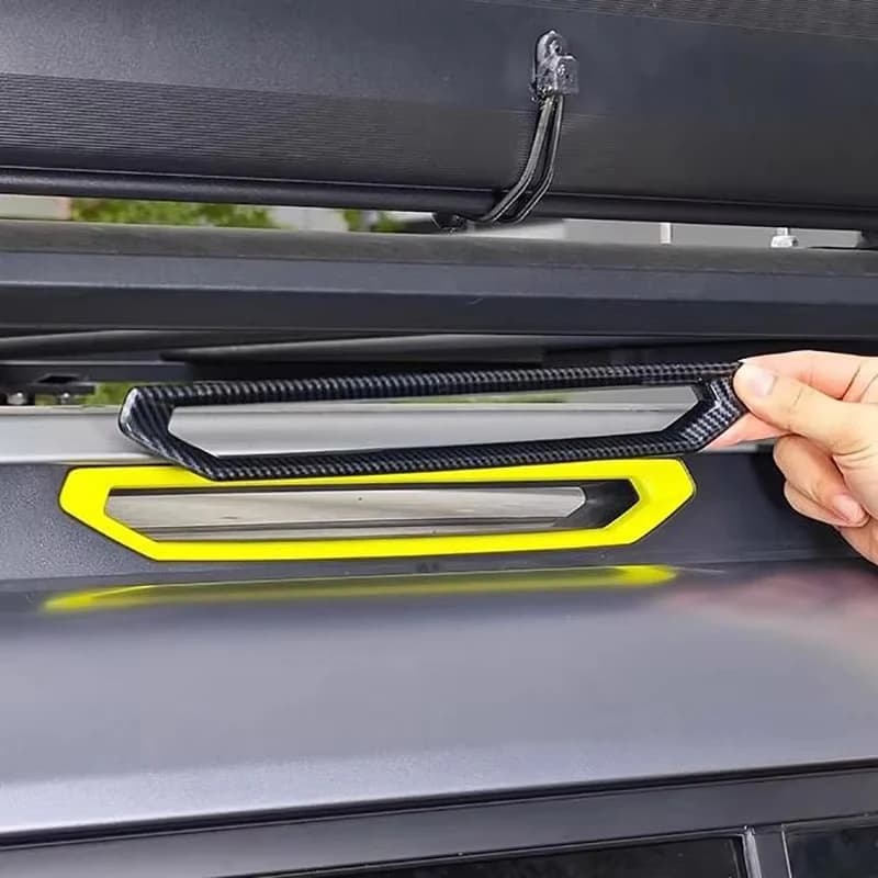 Car Luggage Rack Patch Fit For Jetour T2 Accessories 2025 2024 2023 Roof Iuggage Rack Decorative Strip Plate Covers Accessories
