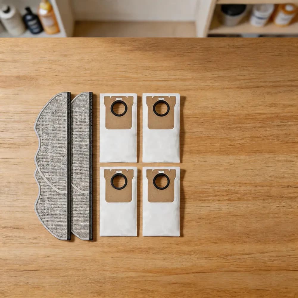 For Xiaomi H40 OV51 Vacuum Cleaner Accessory Kit: Efficient & Easy To Install HEPA Mop Pads Bags Cleaning Brush Kit