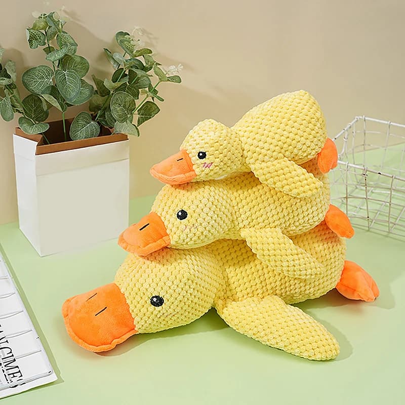 Giocattoli Interattivi per Cani in Peluche a Forma di Cartone Animato, Resistenti al Morso, per la Pulizia dei Denti e la Masticazione, con Suono