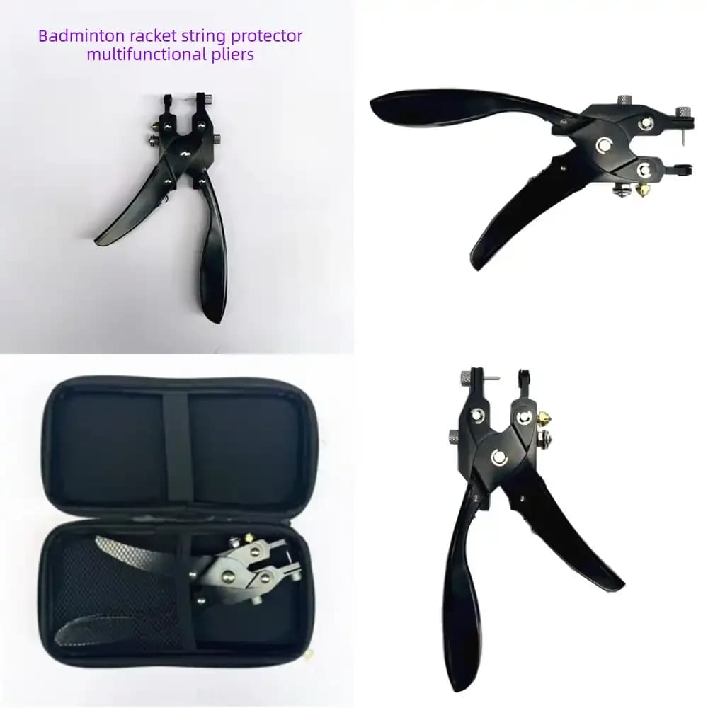 WAP02 Badminton cord clamp, gear for connecting, for sport with flywheel, for maintenance of tennis rackets and squash