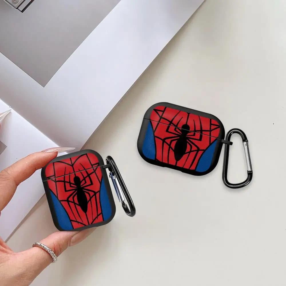 Marvel Spider Man Cool Case per Airpods Pro2 2 3 Pro3 Pro 1 4 Cover per auricolari
