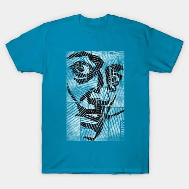 Dali ritratto astratto arte geometrica vintage cultura pop T Shirt S 5XL Spedizione veloce