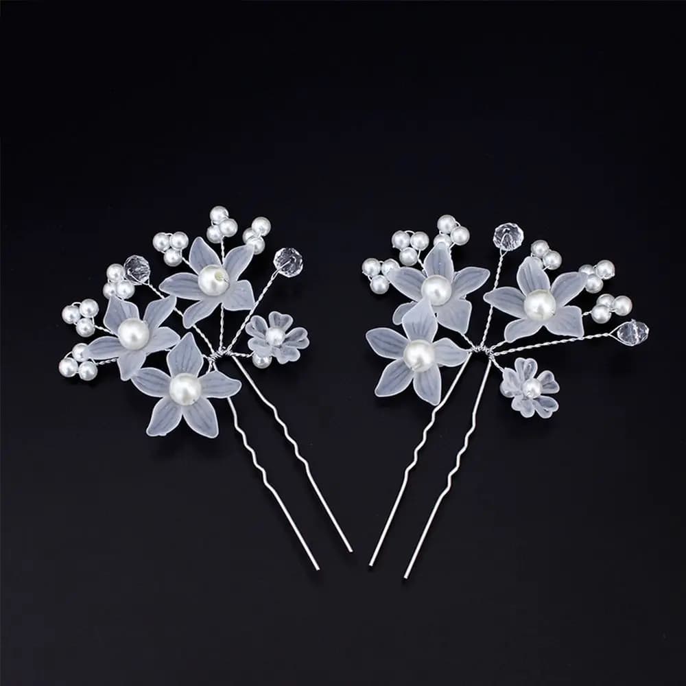Accessories for beads festival hair jewelry Beautiful hair clip Cover Flower Forcina for bride