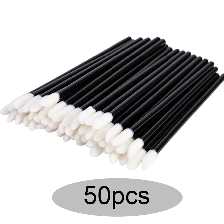 50/100/300/500pcsEyebrow Eyelash Brushes Eyelash Spoolies Mascara Wands Applicator for Eyelash Extension Makeup Tool