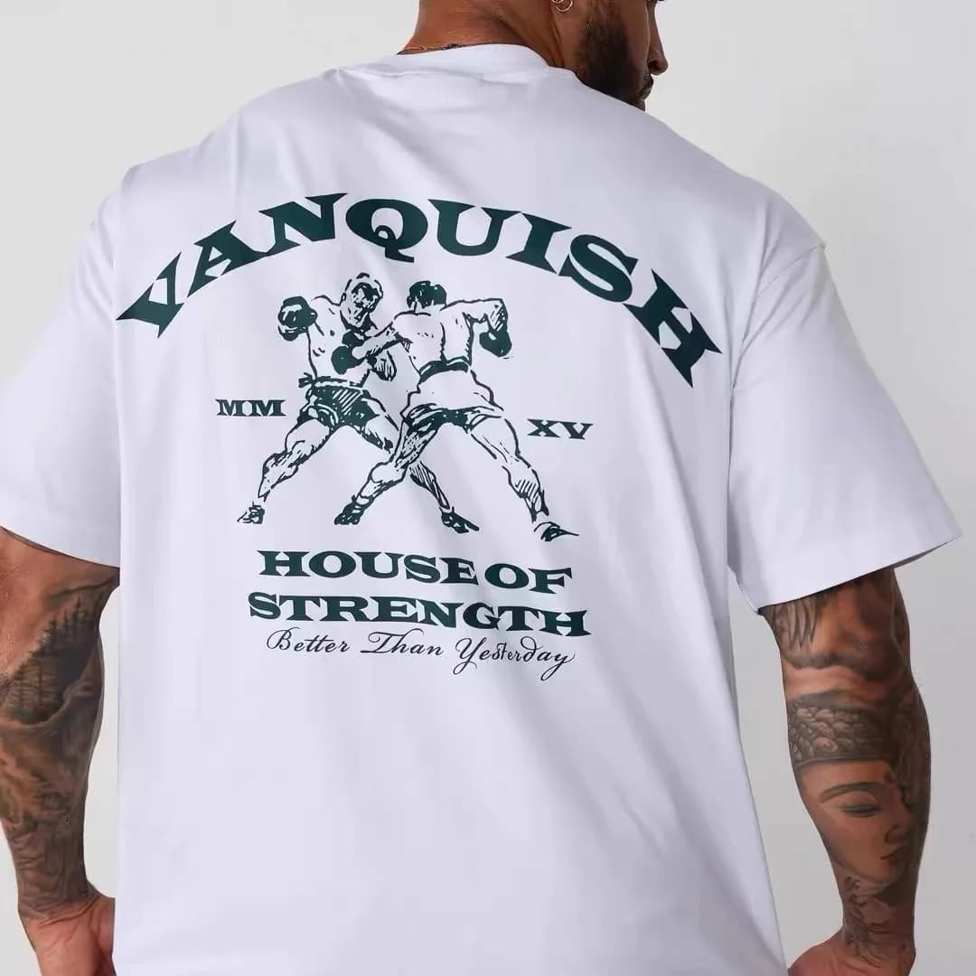 Nuova Offerta GYM 2026 Estiva VQ Sports T-shirt a Maniche Corte per Fitness, Ampia e Traspirante, con un Tocco di Stile Intenso