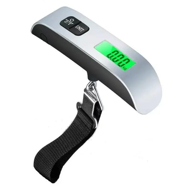 New Luggage Scale 110lb 50kg Portable Travel LCD Digital Hanging Weight