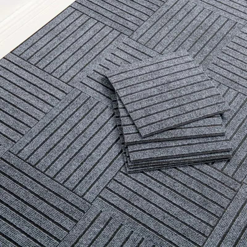 10PCS 30X30cm Waterproof Stain-Resistant & Highly Absorbent Area Rug - Non-Slip Washable Soft Carpet for Living Room Bedroom Roo