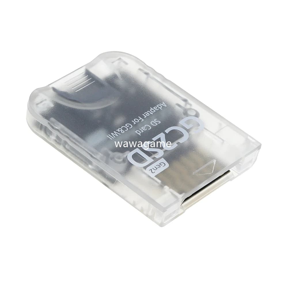 1 Pezzo Adattatore Convertitore Lettore Schede di Memoria SD GC2SD V2.0 per Console Wii e NGC